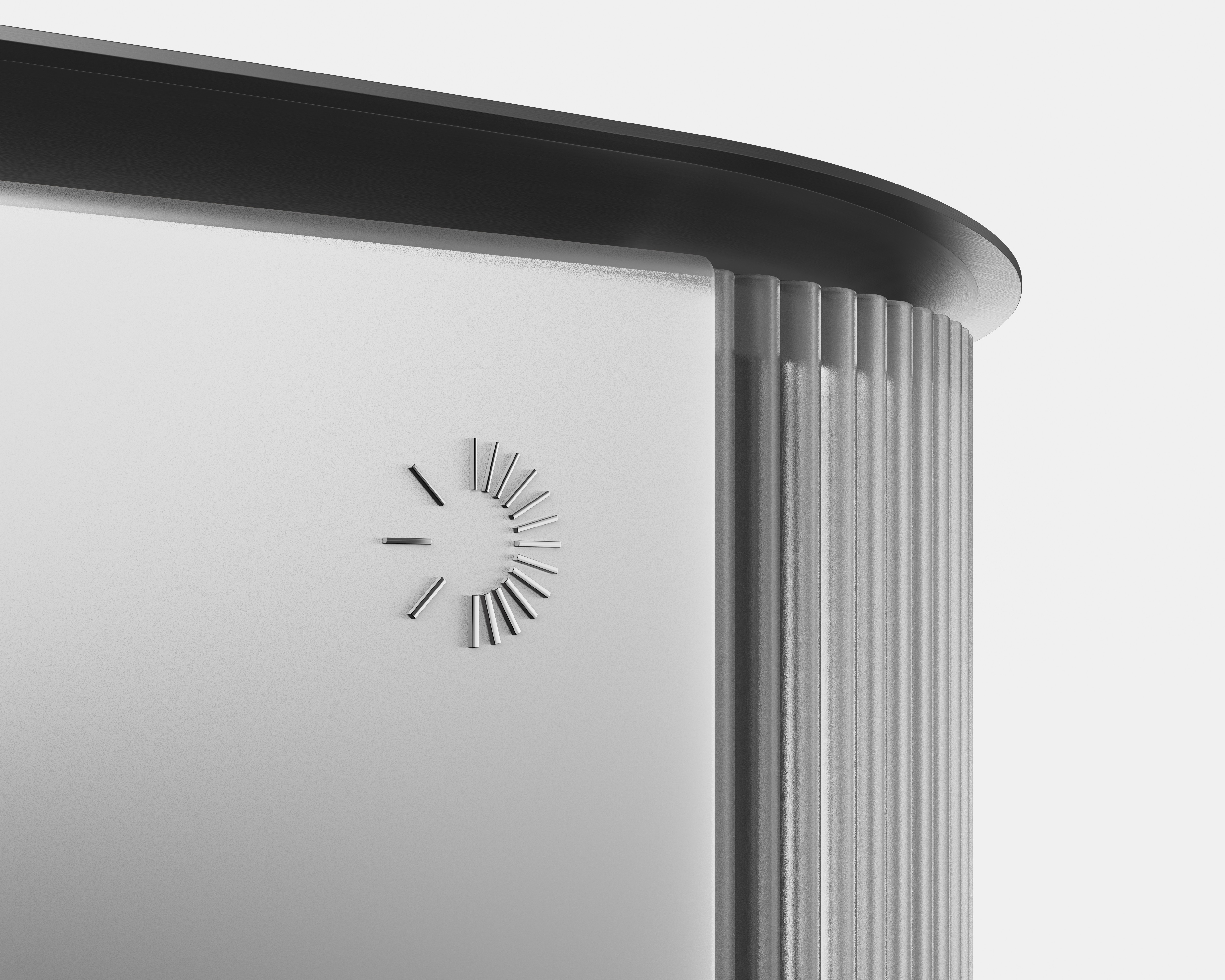 Close up of the silver Photoncycle unit and the logo
