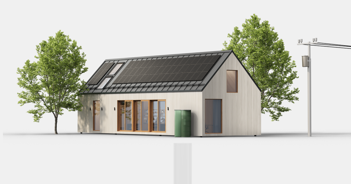 Photoncycle system including house, solar panels, energy grid and the Photoncycle unit