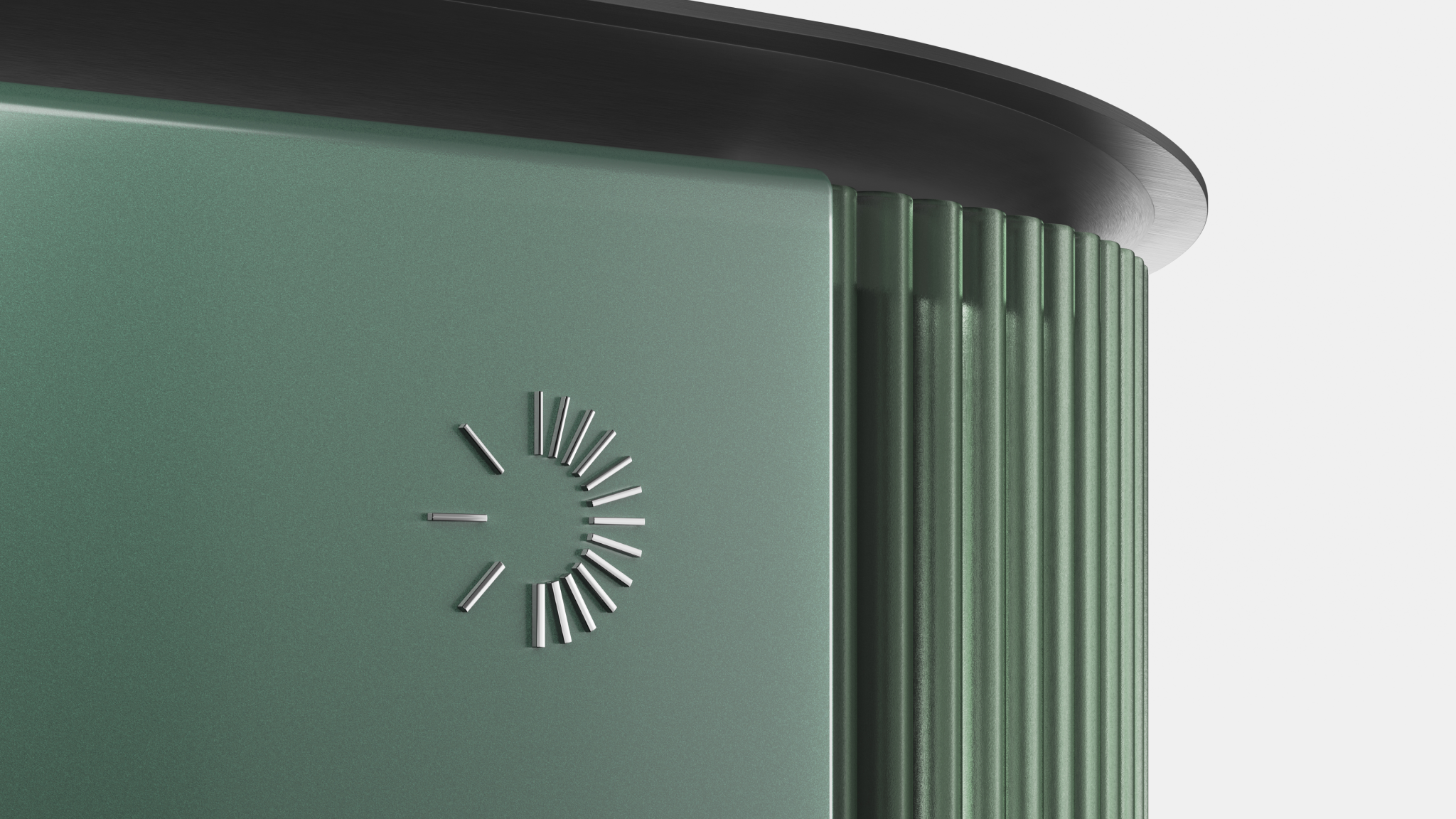 Green photoncycle processing unit with a logotype